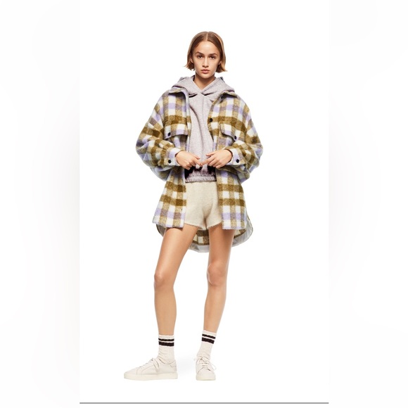 NWT Zara Plaid Oversized Shacket - Picture 3 of 10
